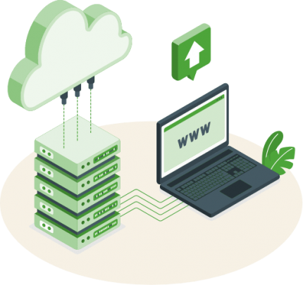 Cloud hosting