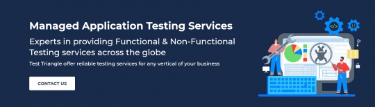 Testing software banner